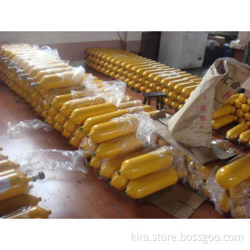 6L fire-fighting steel cylinder air breathing apparatus